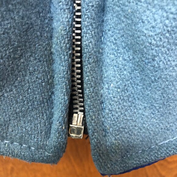 Vintage Letterman Jacket Princeton Jr. High Reversable Halloween Costume Allan - Picture 13 of 16